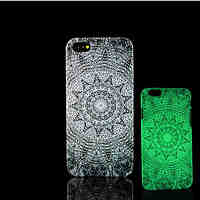 Aztec Mandala Pattern Glow in the Dark Hard Plastic Back Cover for iPhone 5 for iPhone 5s Case