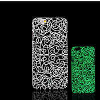 Aztec Mandala Pattern Glow in the Dark Hard Plastic Back Cover for iPhone 6 for iPhone 6s Case