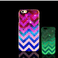 Aztec Mandala Pattern Glow in the Dark Hard Plastic Back Cover for iPhone 6 for iPhone 6s Case