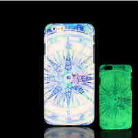 Aztec Mandala Pattern Glow in the Dark Hard Plastic Back Cover for iPhone 6 for iPhone 6s Case