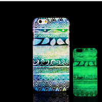 Aztec Mandala Pattern Glow in the Dark Hard Plastic Back Cover for iPhone 6 for iPhone 6s Case