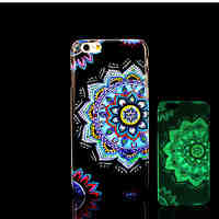 Aztec Mandala Pattern Glow in the Dark Hard Plastic Back Cover for iPhone 6 for iPhone 6s Case