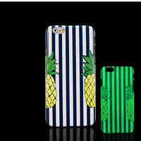 Pineapple Pattern Glow in the Dark Hard Plastic Back Cover for iPhone 6 for iPhone 6s Case