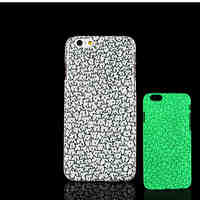 Cat Kitty Pattern Glow in the Dark Hard Plastic Back Cover for iPhone 6 for iPhone 6s Case