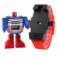 Kid's Robot Style Digital Toy Watch