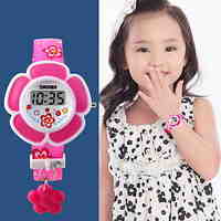 Kid's Flower Style Digital Watch