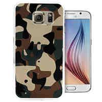 Harley Camouflage Pattern PC Back Cover Case for Samsung Galaxy S6/S6 Edge