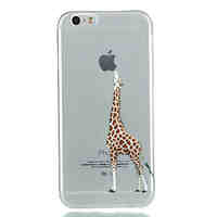 Giraffe TPU Soft Phone Case for iPhone 6/6S