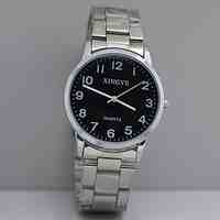 L.WEST Men's Steel Belt Analog Quartz Watch