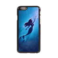 Mermaid Design Aluminum Hard Case for iPhone 6/6S