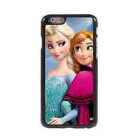 Two Girls Pattern Aluminum Hard Case for iPhone 6/6S