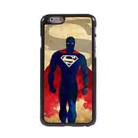 Super Man Design Aluminum Hard Case for iPhone 6/6S