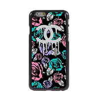 Flower Design Aluminum Hard Case for iPhone 6/6S