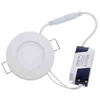 HRY 3W 270-300LM Round Ceiling Lamp LED Panel Lights LED Recessed Downlight(85-265V)