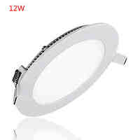 HRY 12W 1000LM Round Ceiling Lamp LED Panel Lights LED Recessed Downlight(85-265V)