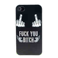 Fuck you  Pattern Hard Case for iPhone 4/4S