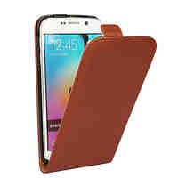 Luxury Genuine Leather Flip Case For Samsung Galaxy S3/S4/S5/S6/S6 Edge/S6 Edge