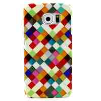 Mosaic Pattern Hard Plastic Back Case for Samsung Galaxy S6 G920 / S6 Edge G925 / S6 Edge Plus G928