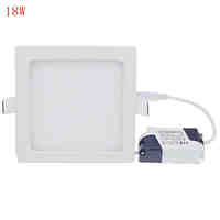 HRY 18W 1700LM Square Ceiling Lamp LED Panel Lights LED Recessed Downlight(85-265V)