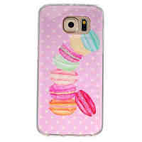 Donuts Pattern TPU Material Phone Case for Samsung Galaxy S6/S6 edge/S7