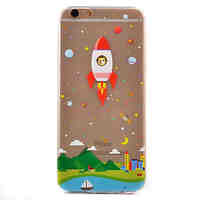 Rockets Pattern TPU Soft Case Phone Case iPhone 6/6S