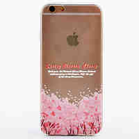 Flower Pattern TPU Soft Case Phone Case iPhone 6/6S