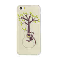 Guitar Trees Pattern TPU Soft Case Phone Case for iPhone 5/5S