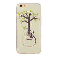 Guitar Trees Pattern TPU Soft Case Phone Case for iPhone 6/6S