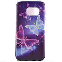 Butterfly  Pattern TPU Phone Case For Samsung Galaxy S7 /S7 Edge /S7 Edge Plus/ S6/ S6 Edge/S6 Edge Plus