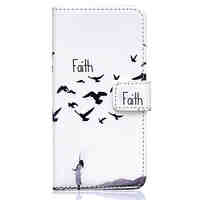 Faith Pattern Embossed PU Leather Case for iPhone 6 Plus/ iPhone 6S Plus