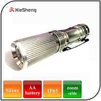 Mini LED Flashlights/Torch Cree LED 240 Lumens Adjustable Focus /  AA Battery/ Small Size / Camping