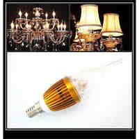 HRY 3W E14 300-350LM LED Candle Lights LED Light Bulbs(220V)