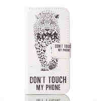 Leopard  Pattern PU Leather Case with Card Slot and Stand for iPhone 6/iPhone 6S