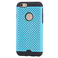 Classic Mesh Plaid Case Silicone Case Anti-shock Back Cover Case For 6S Plus/iPhone 6 Plus