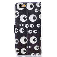 Eye Pattern PU Leather Material Phone Case for iPhone 5/5S/iPhone SE