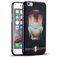 Unique Embossed Iron Man Protective Back Cover Soft iPhone Case for iPhone 6S/iPhone 6