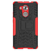 Covers Soft Silicone Hard Plastic Shell Case for Huawei Mate 8 Case Holder Stand Phone Case