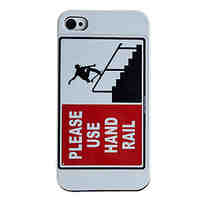 Advertisement Style Hard Case for iPhone 4/4S