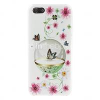 Butterfly Pattern Hard Case for iPhone 5/5S