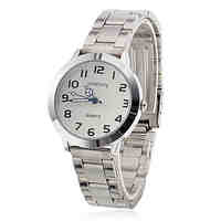 Women's Steel Analog Quartz Wrist Watch (Silver)