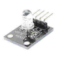 RGB 3-Color LED Module for Arduino - Black