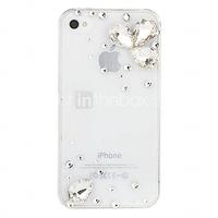 Waterdrop Crystal Transparent Case for iPhone 4/4S