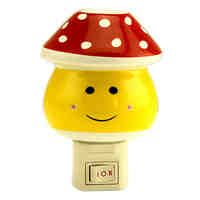 Red Dots Mashroom LED Night Light(110V-240V)