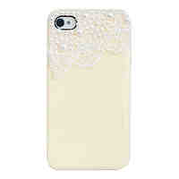 Pearl Lace Back Case for iPhone 4/4S