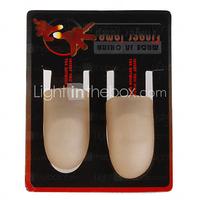 Automatic LED Finger Lamp Flashlights - Red (2-Pack)
