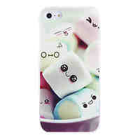 Cute Marshmallow Pattern PC Hard Case for iPhone 5/5S