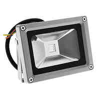 10W Integrate LED 600LM RGB Light LED Flood Lamp (85-265V)