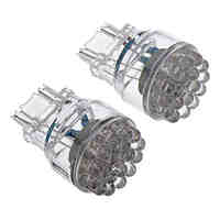 2Pcs T25 3157 24-LED 80-100LM White Light LED Bulb for Car (12V)