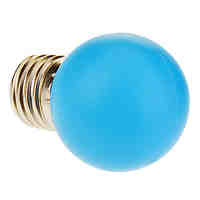 E27 1W 12-LED 40LM Blue Light LED Globe Bulb (220V)