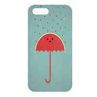 Cartoon UmbrellaPattern Hard Case for iPhone 5/5S